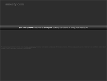 Tablet Screenshot of amesty.com